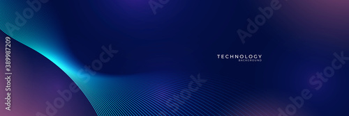 abstract technology particles lines mesh background 