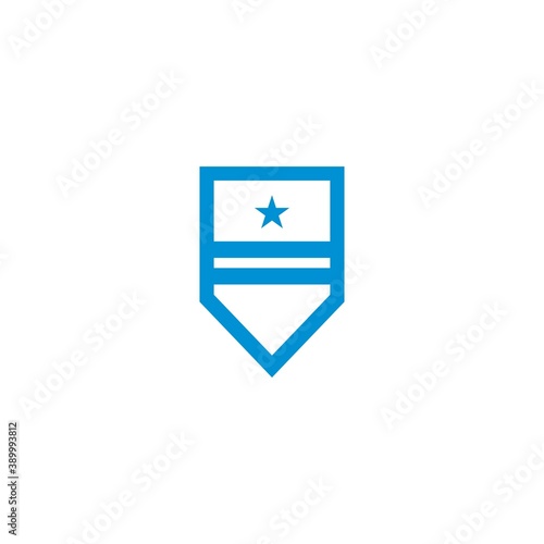 Free Download Millitary rank insignia symbol icon illustration - GFXLoad