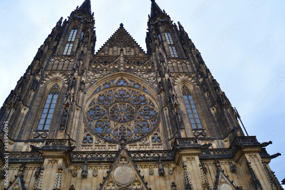 Prague  St Vitus Church in the Prague Castle 