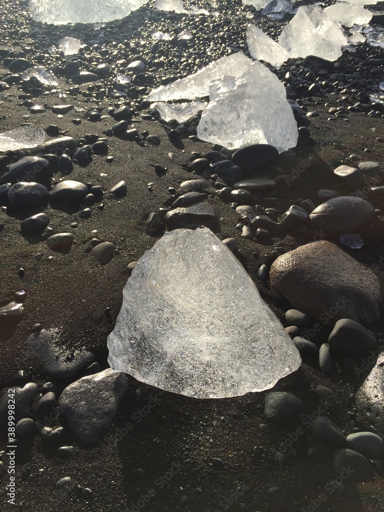 Obraz premium Glacier chunks
