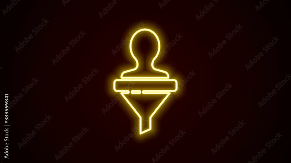 Glowing neon line Head hunting icon isolated on black background. Business target or Employment sign. Human resource and recruitment for business. 4K Video motion graphic animation Glowing neon line Head hunting icon isolated on black background. Business target or Employment sign. Human resource and recruitment for business. 4K Video motion graphic animation