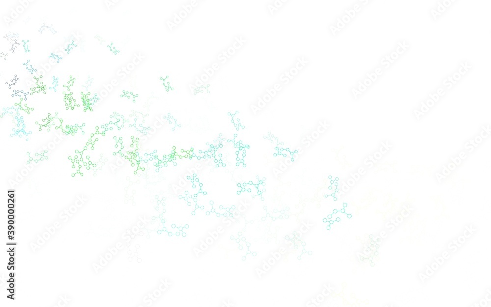 Light Green, Yellow vector pattern with artificial intelligence network. Light Green, Yellow vector pattern with artificial intelligence network.