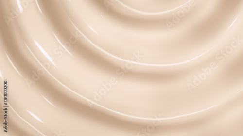 organic cream nude color plastic 3d render abstract wave background, pattern, elegant textile, macro carpet soft texture octane c4d available in motion