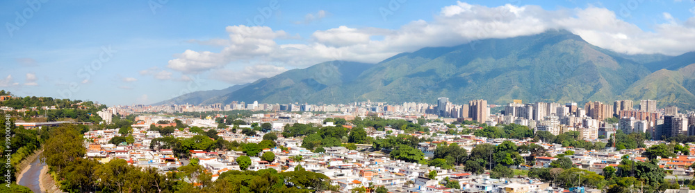 Panorama of Caracas City