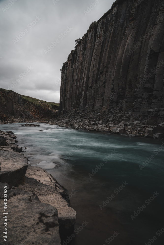 Iceland nature, Landscape in Summer