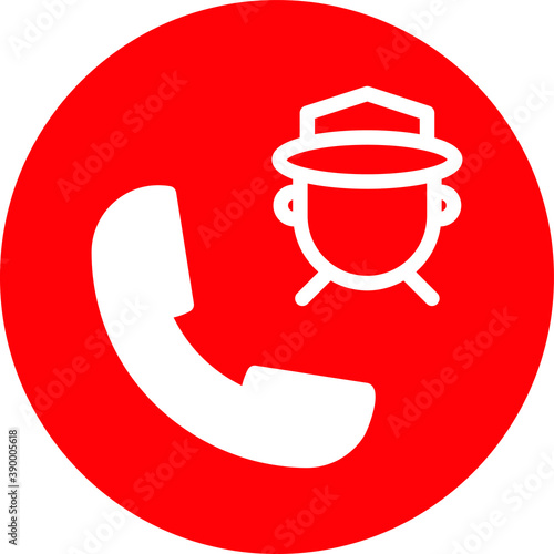 Security phone icon for any purpose mobile app presentation website photo