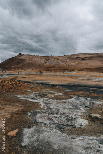 Iceland nature, Landscape in Summer