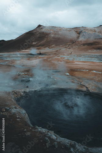 Iceland nature, Landscape in Summer