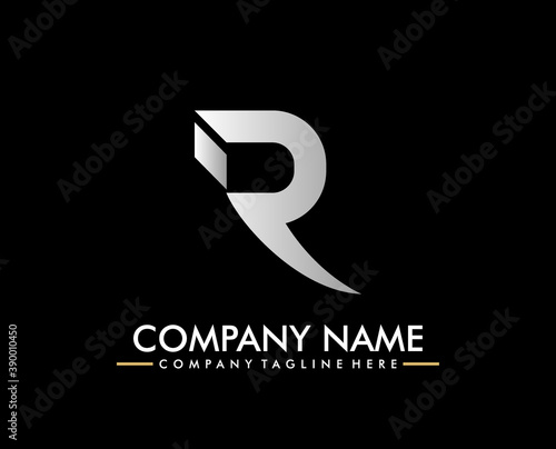 Luxury company logo. logotype letterhead B creative icon logo sign symbol template