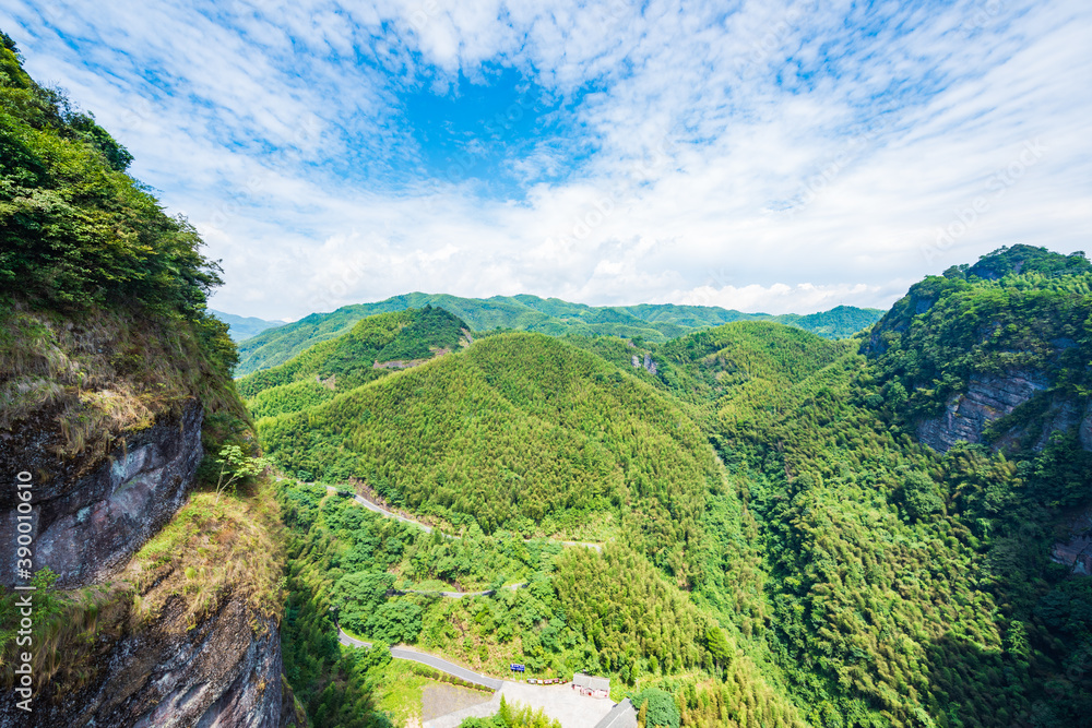 The bamboo forest valley of Tianmen Mountain, Guilin Resources, Guangxi The bamboo forest valley of Tianmen Mountain, Guilin Resources, Guangxi