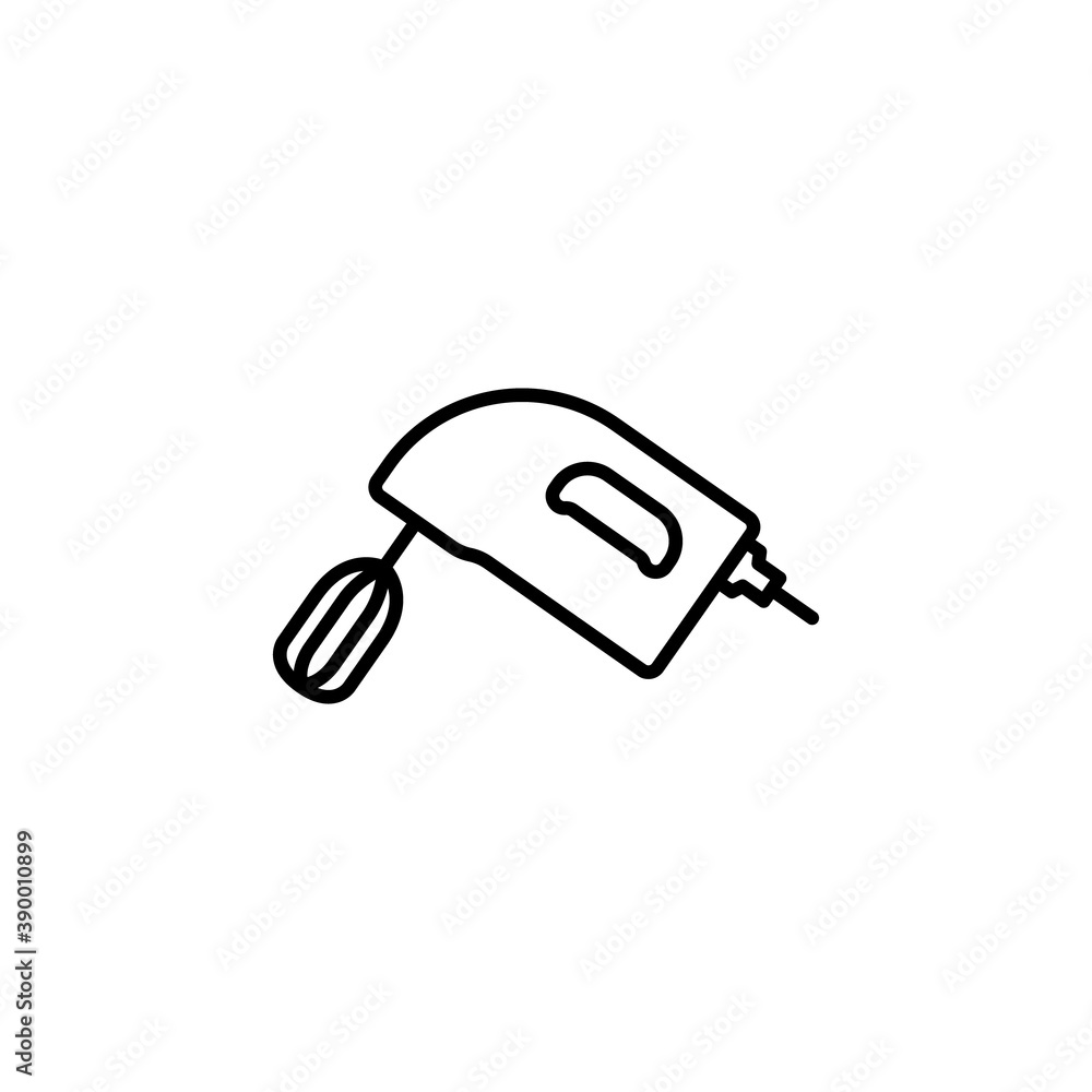Hand mixer icon vector illustration Hand mixer icon vector illustration