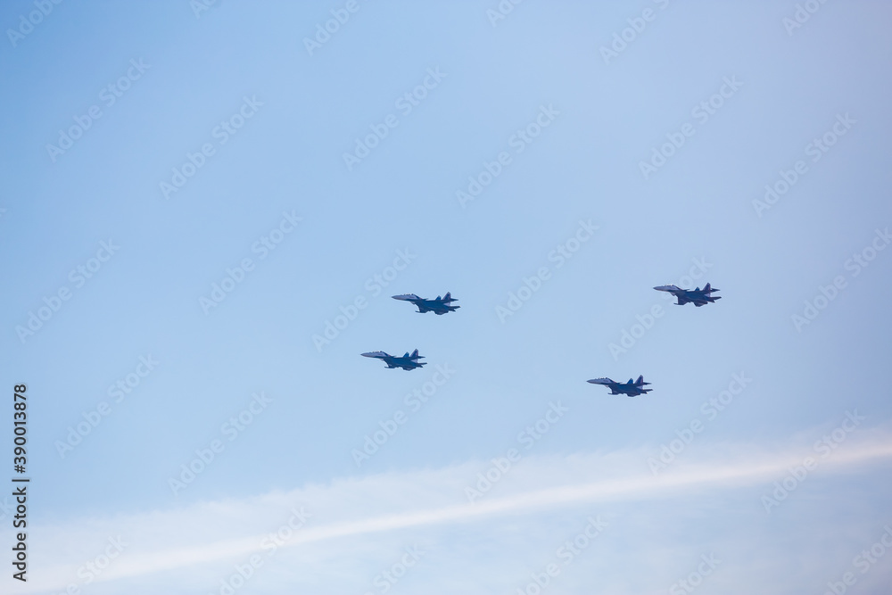 air show celebration of Victory Day air show celebration of Victory Day