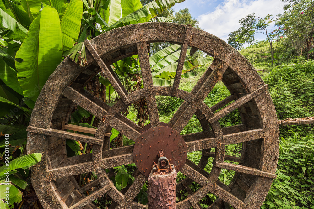 Sunny afternoon scenery of Millennium Yao Village in Liannan County, Qingyuan, Guangdong