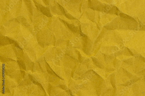 yellow paper with wrinkles