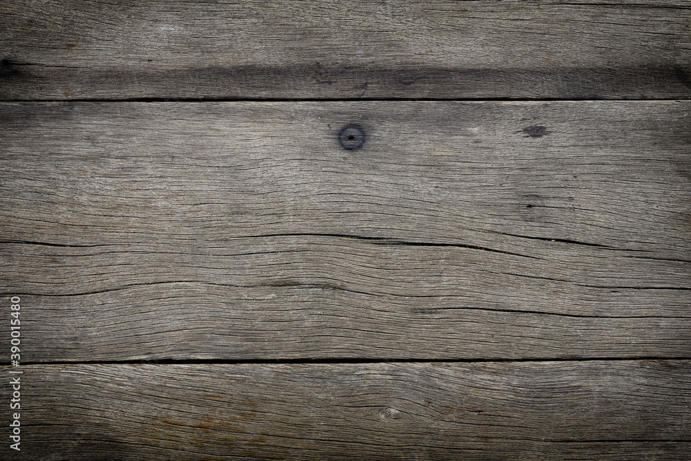 Fototapeta premium Vintage wooden boards of plank background.