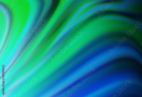 Light Blue, Green vector abstract bright texture.