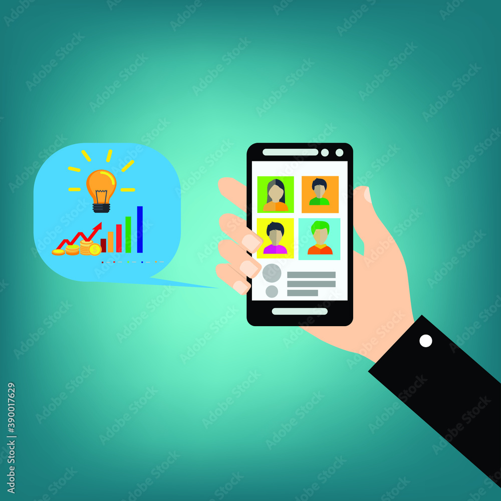 phone with social network phone with social network
