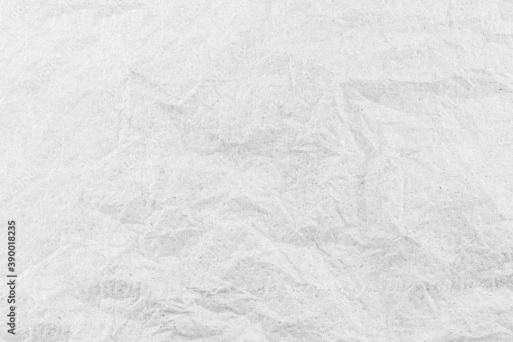 White paper and Crumpled background.
