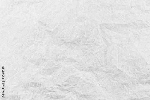 White paper and Crumpled background.