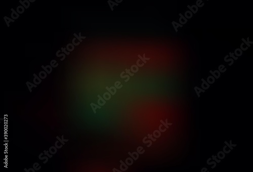 Dark Brown vector blurred and colored pattern.