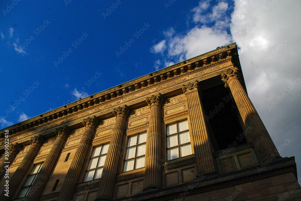 Fototapeta premium Discovering the city and the museums of Berlin, a reconstructed city.