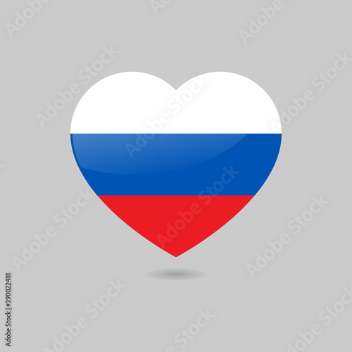 Vector Glossy Russian Flag Heart Free Download Vector Glossy Russian Flag Heart - GFXLoad