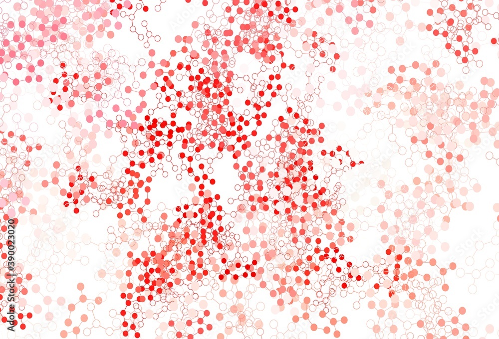 Light Red vector texture with artificial intelligence concept. Light Red vector texture with artificial intelligence concept.