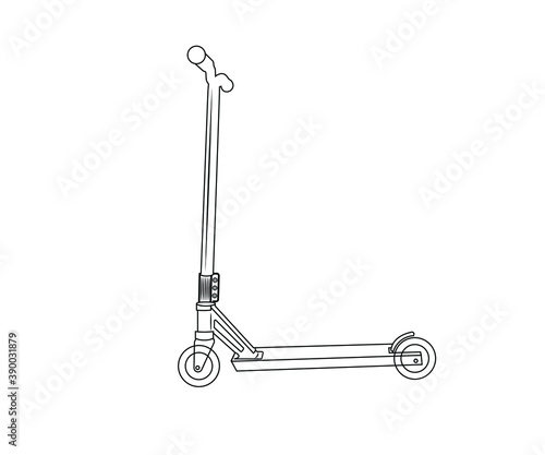Stunt Scooter, Stunt Scooter SVG, Scooter vector, Scooter SVG, Scooter clipart, scooter silhouette, Scooter Design, Clipart, Silhouette, Scooter Vector,