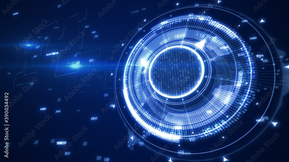 Business, technology, internet and virtual reality concept - button on virtual screen. 3D illustration. Business, technology, internet and virtual reality concept - button on virtual screen. 3D illustration.