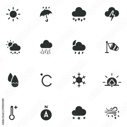 Weather   Climate Icons - Set 1