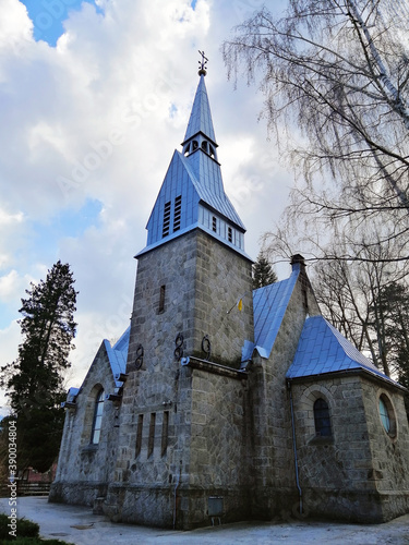 Shot of  Maksymiliana Marii Kolbego Szklarska Poland photo