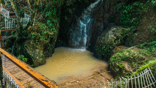 Small waterfall in Intibuca Honduras photo