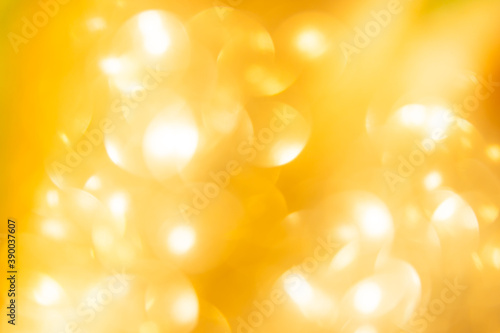 abstract Gold colorful defocused circular facula,abstract background.