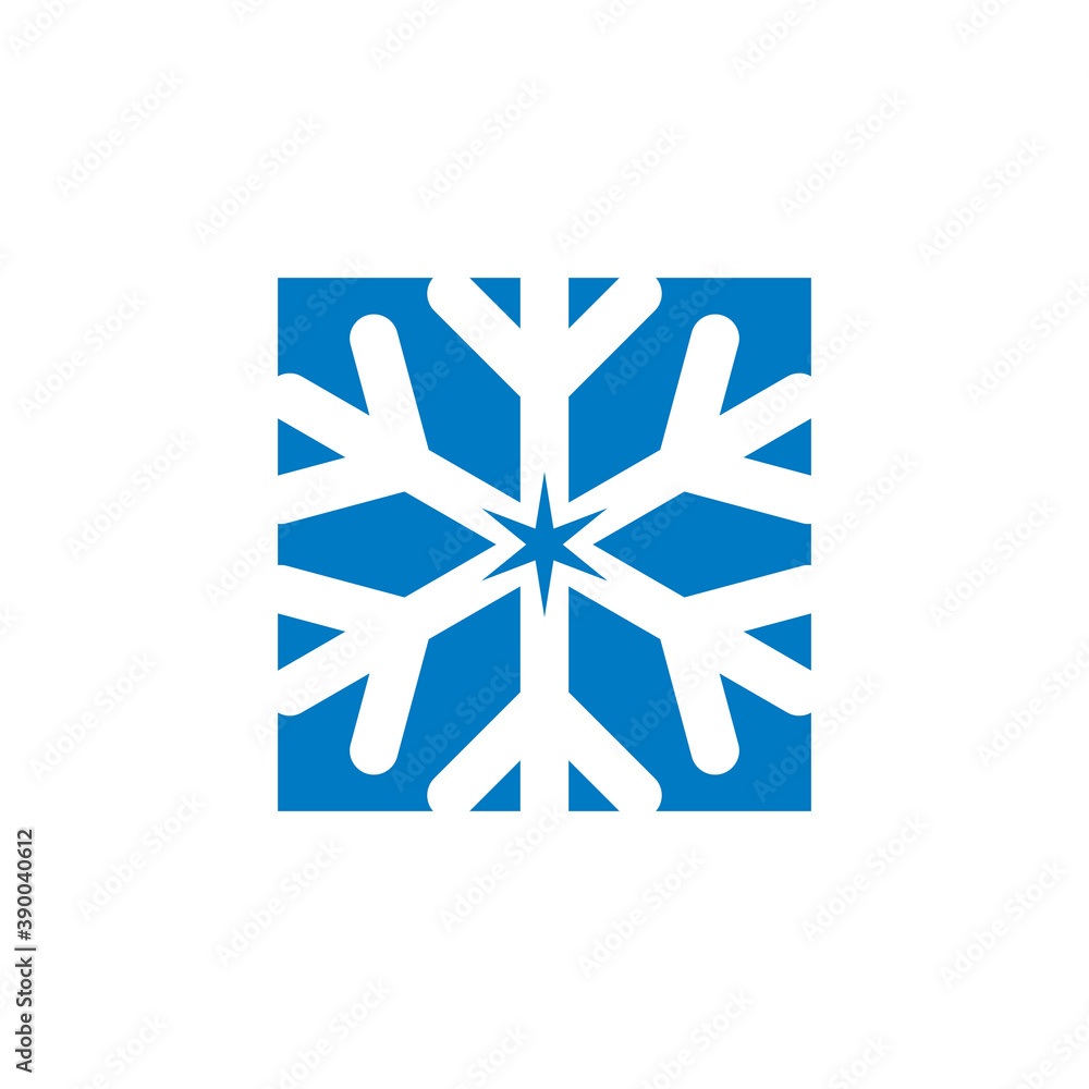 Abstract Cool Vector , Winter Logo Abstract Cool Vector , Winter Logo