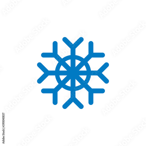 Snow vector , Abstract Winter Logo