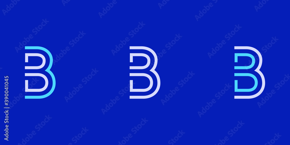 Letter BB Logo Inspiration, initial logo design stock illustration. Letter BB Logo Inspiration, initial logo design stock illustration.