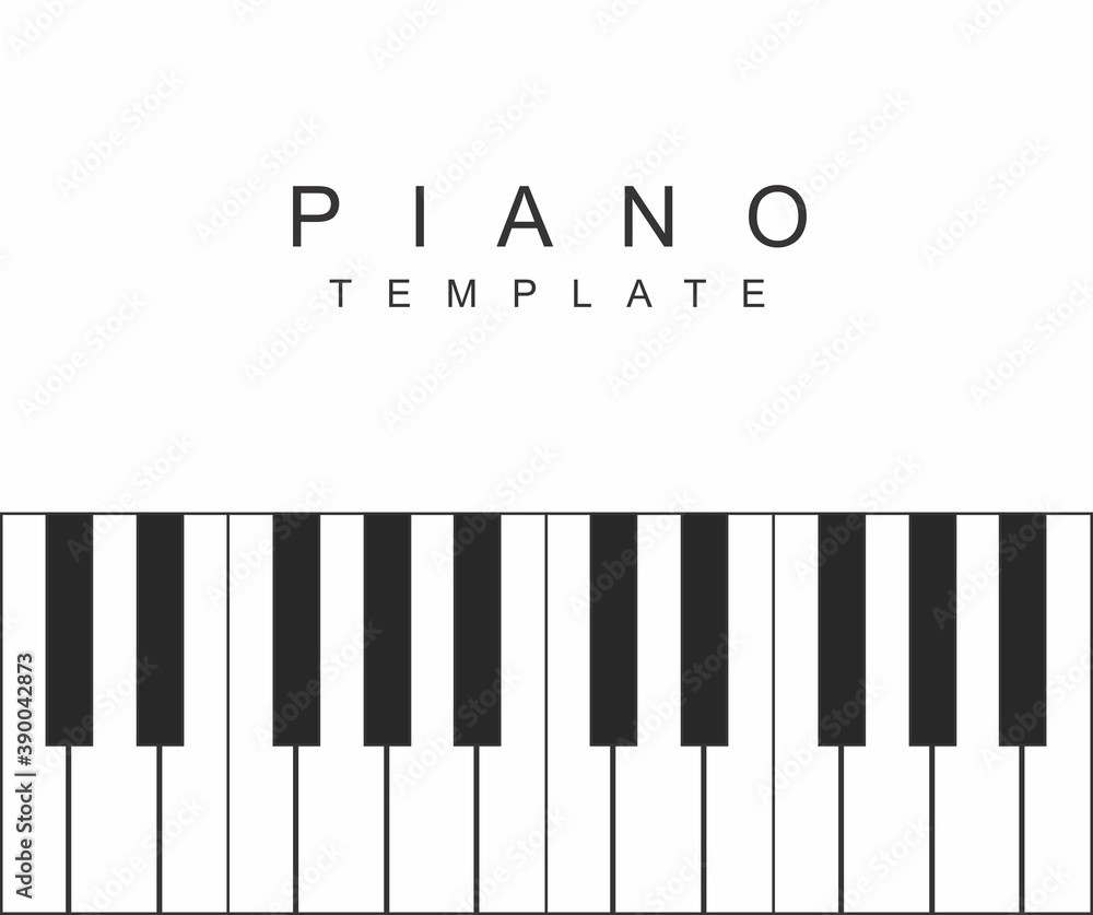 Fototapeta premium design about piano background