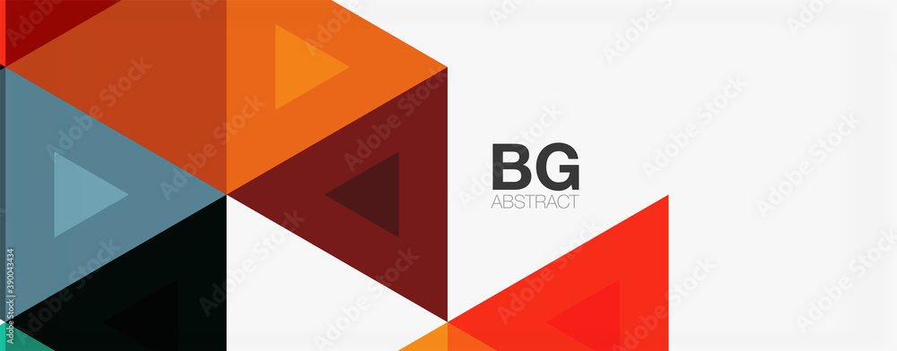 Mosaic triangle pattern abstract background for cover, banner, flyer and poster and other template Mosaic triangle pattern abstract background for cover, banner, flyer and poster and other template
