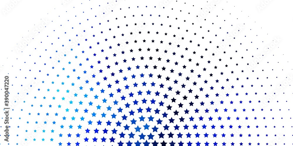 Light BLUE vector pattern with abstract stars. Light BLUE vector pattern with abstract stars.