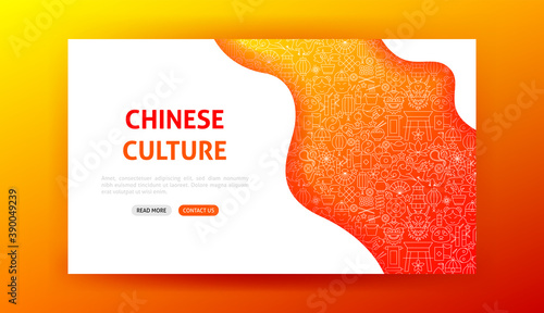 Chinese Culture Landing Page