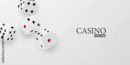 dice casino chips flying realistic tokens for gambling, cash for roulette or poker,