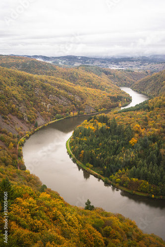 Beautiful Baumwipfelpfad Saarschleife in Germany photo