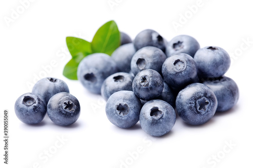 Sweet blueberries in closeup