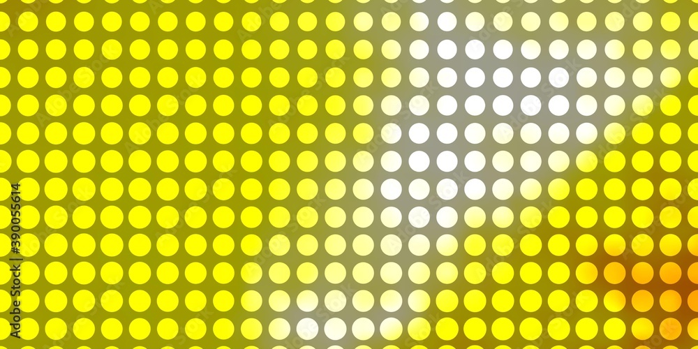 Dark Yellow vector pattern with circles. Dark Yellow vector pattern with circles.