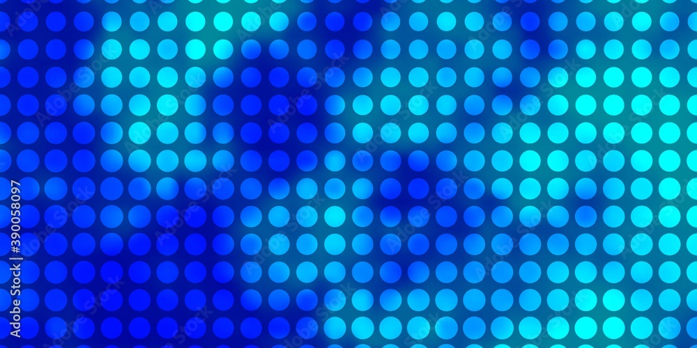 Light BLUE vector background with circles. Light BLUE vector background with circles.