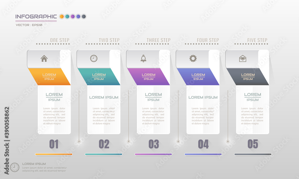 Infographics design template with icons, process diagram, vector eps10 illustration Infographics design template with icons, process diagram, vector eps10 illustration