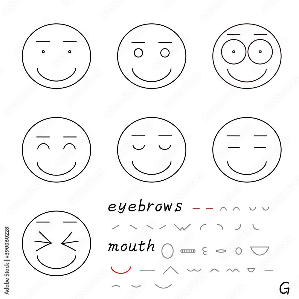 facial expression icon_01_g facial expression icon_01_g