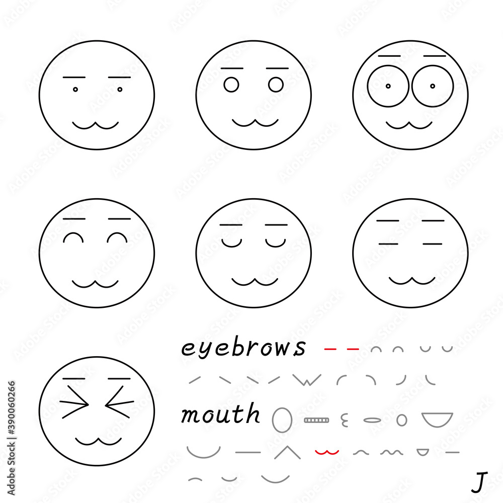 facial expression icon_01_j facial expression icon_01_j