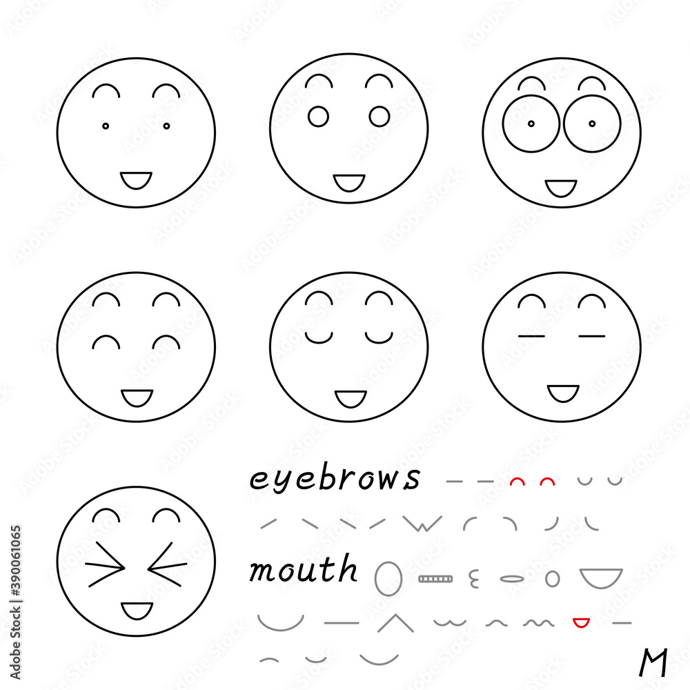 facial expression icon_02_m facial expression icon_02_m