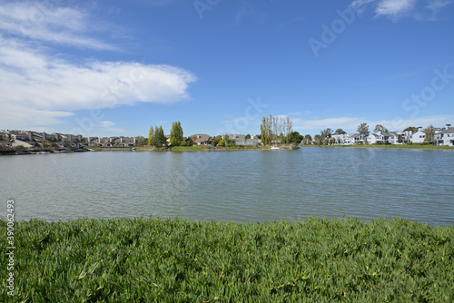 アメリカの計画住宅地：レッドウッド・ショアーズの街並み